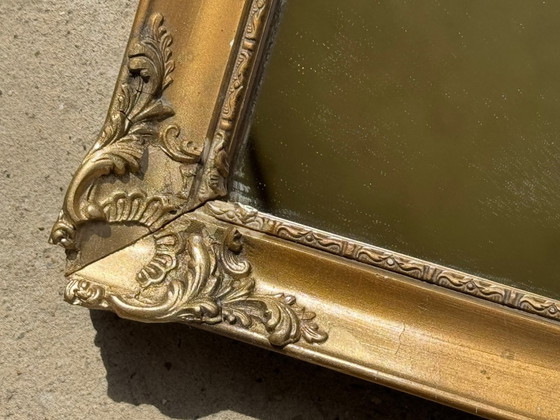Kleiner Biedermeier Holzspiegel (photo 7 of 9)