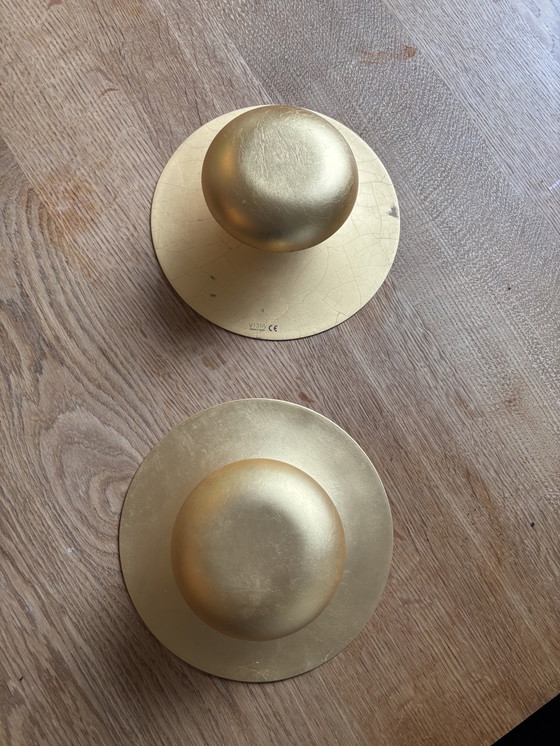 Image 1 of 2x entonnoir Vibia 2012 feuille d'or