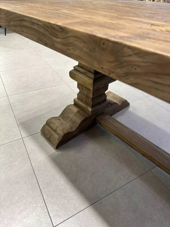 Mesa de Monasterio Grande de Madera Maciza Antigua – Spirito (300 x 100 cm) – Follos Design, Mesas de comedor (photo 6 of 14)