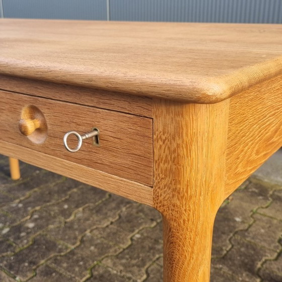 Image 1 of Hans Wegner PP-305 oak desk table