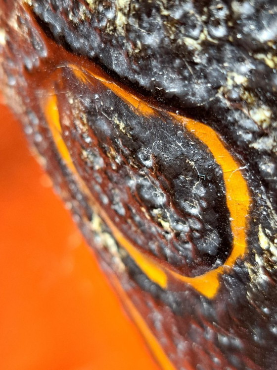 Image 1 of Rare XL Scheurich GABUN Floor Vase | 408-40