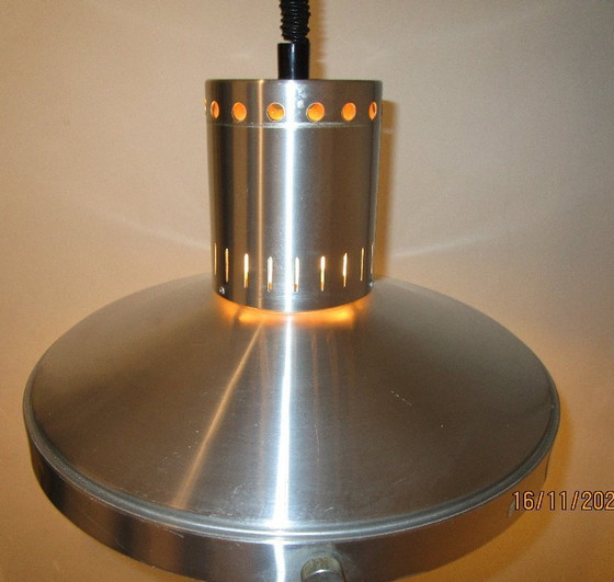 Image 1 of Vintage Trekpendel Hanglamp, Jaren 70
