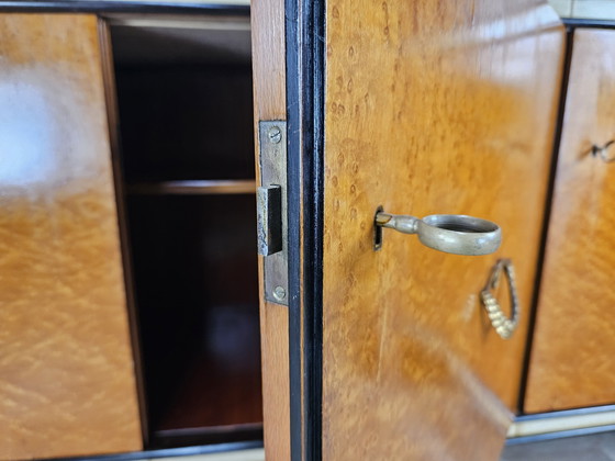 Image 1 of Credenza Art Déco attribuita alla Permanente Mobili Cantù