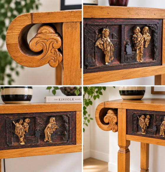 Chinese Table – Side tables, Wood, Gold (photo 2 of 7)