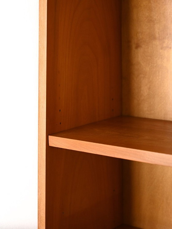 Image 1 of Bibliothèque ouverte vintage scandinave en orme