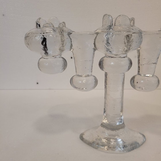 Image 1 of „Krone“ Kerzenständer, Uno Westerberg für Pukeberg, 70er Jahre – Schweden