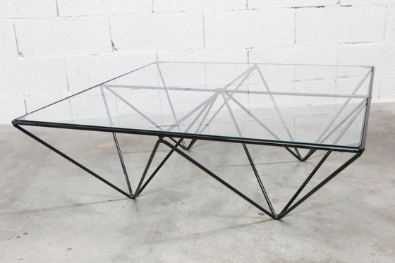 Image 1 of Tavolino da caffè 100x100cm, ottime condizioni, 1980, DLG Alanda Paolo Piva