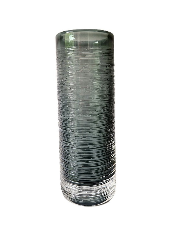 Image 1 of Skruf Sweden - "Spun" Vase By Bengt Edenfalk - Signed