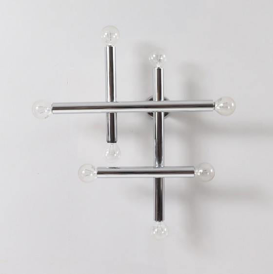 Image 1 of Lampada da parete/soffitto del Mid Century di Temde, Germania, anni '70