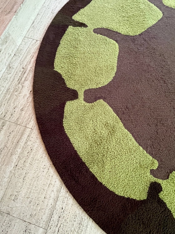 Tappeto in Lana Vergine / Anni '70 / Tappeto da Studio / 250cm – Atelier Teppich, Tappeti (photo 2 of 5)