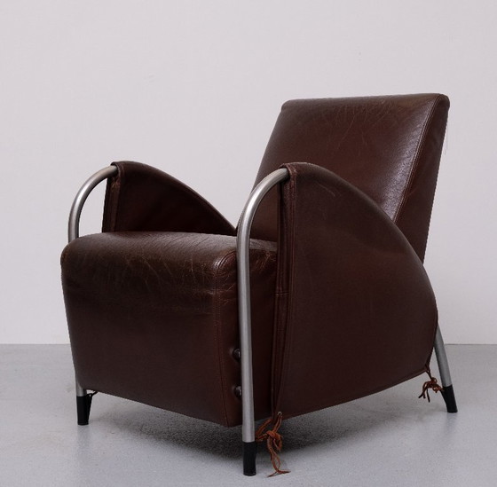 Image 1 of Art Deco lounge chair Design Jan des Bouvrie for Gelderland ID