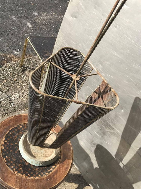 Portaombrelli Mid-Century Italiano in Metallo – Mid Century Modern (photo 6 of 8)