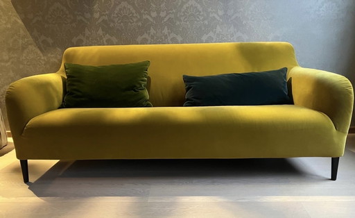 Divano Divanitas Verzelloni Giallo Cuscini Inclusi