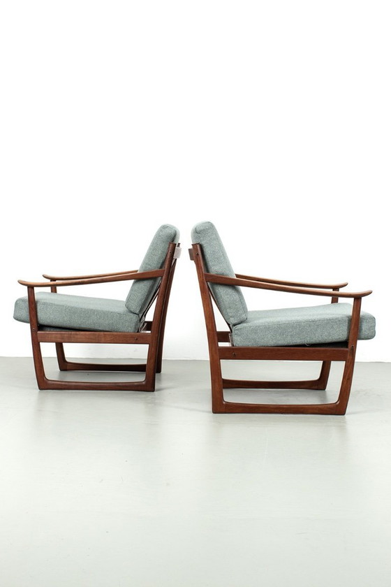 Image 1 of Lot de 2 fauteuils FD130 vintage Danish Design Peter Hvidt
