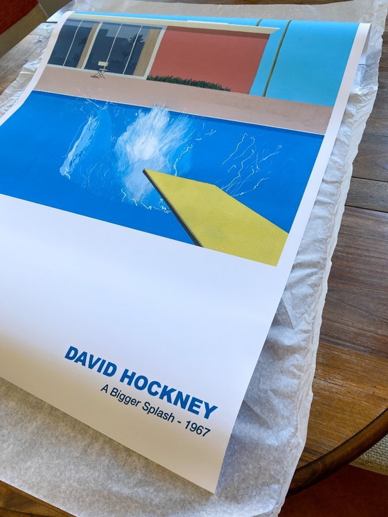 Image 1 of Bigger Splash - David Hockney 1967 - Poster 70 × 100 cm