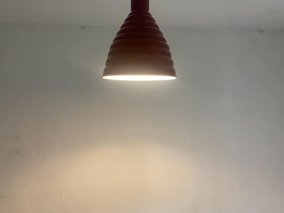 Vintage Sijaj Hrastnik industriële hanglamp, Joegoslavië, jaren 70 – Plafondlampen, Aluminium (photo 2 of 6)