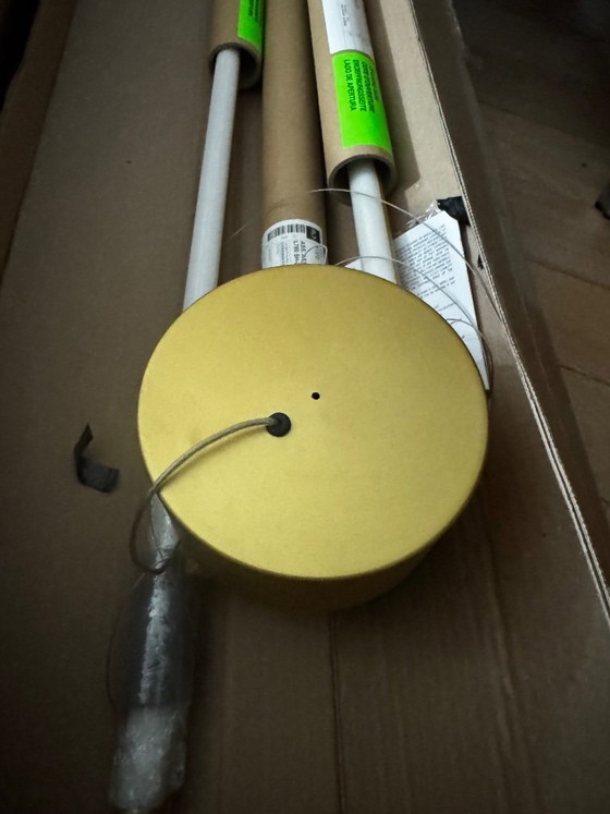Coppia Lampade a sospensione Flos Coordinates S1 Gold – Michael Anastassiades – Aluminium (photo 6 of 13)