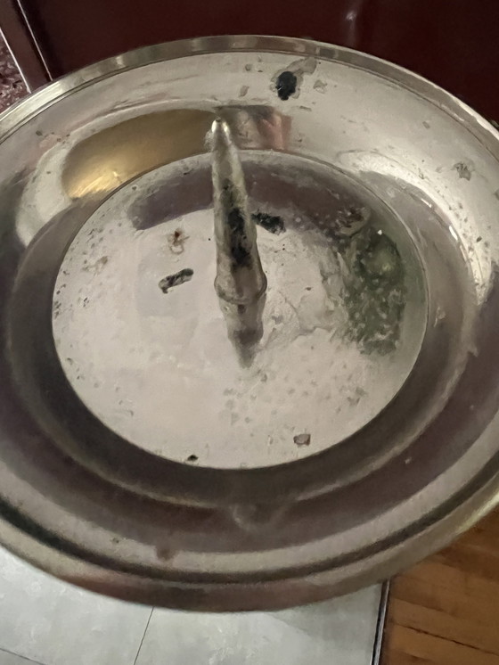 Image 1 of Heavy floor candlestick / church candlestick 147 cm high