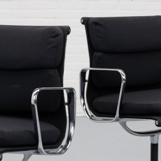Eames EA208 Soft Pad Chair Herman Miller 70's – Swivel chairs, Chrome (photo 9 of 18)