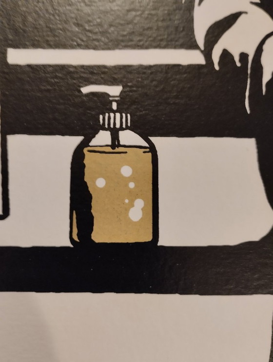 Image 1 of Framed Artist's Lithograph - Trust Icon - Box of chocolate Gold Edition