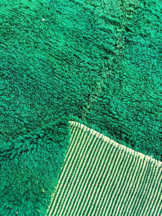 Marokkaans modern groen tapijt 200 x 300 cm, authentiek Marokkaans tapijt – Vloerkleden en tapijten, Wool (photo 3 of 11)