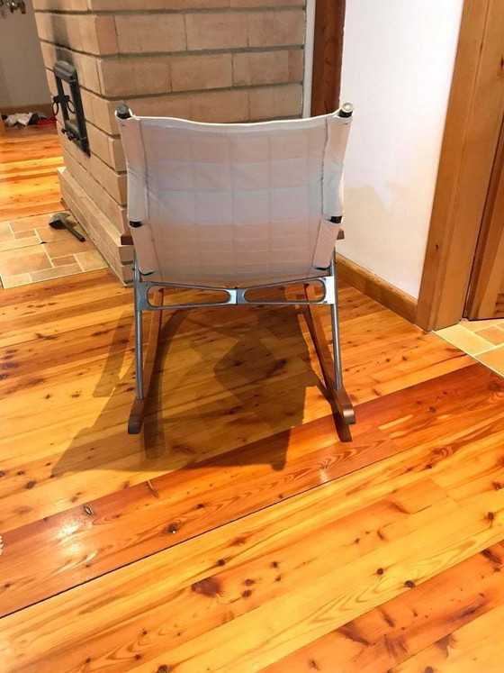 Mid-Century Japanese Rocking Chair by Takeshi Nii, Mid Century Modern (photo 7 of 9)