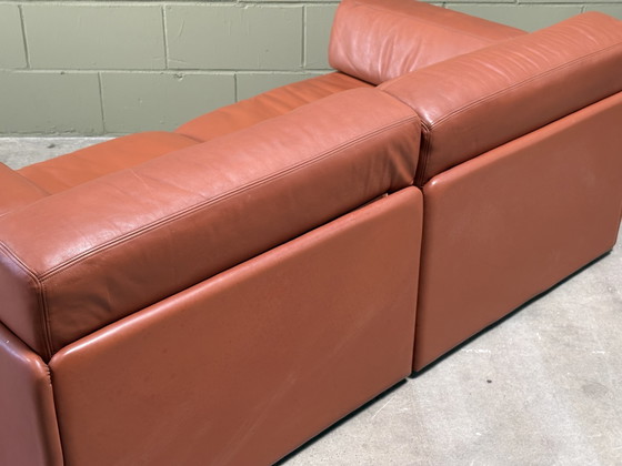 Divano letto De Sede DS-76 in pelle color cognac cammello. – Letti da giorno, Leather (photo 8 of 15)