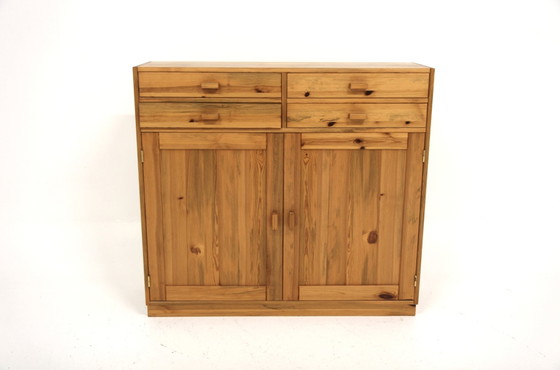 Commode Scandinave en Pin, Sweden, 1960, Scandinavian (photo 2 sur 6)