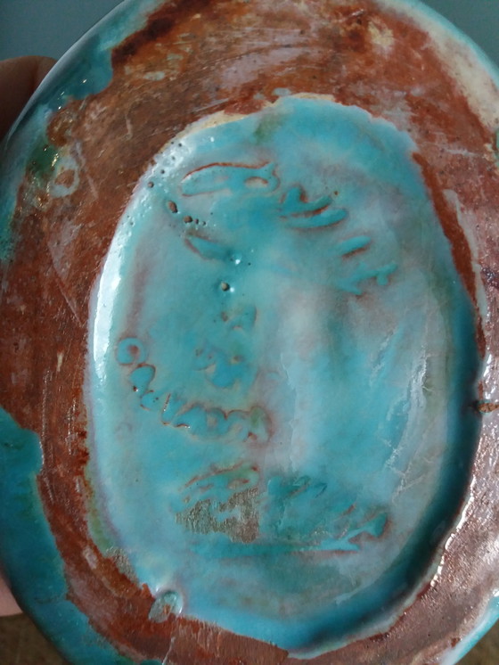 Image 1 of Cenicero de pájaro firmado Filmont Calvados