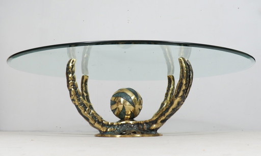  Coffee Table/Table basse de Henri Fernandez, modèle : 'Octo', France, années 1970