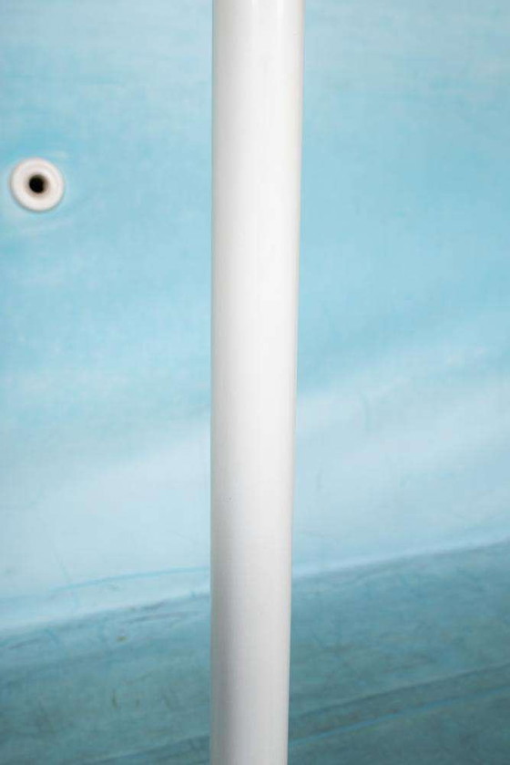 Image 1 of Space age waterfall floor lamp minimalist floor lamp white