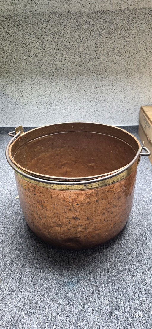 Large Copper Kettle
