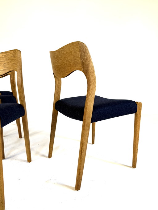 4x modello n. 71 restaurato, Niels Otto Møller '60