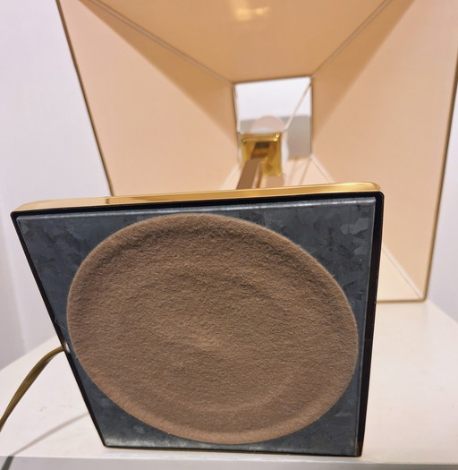 Tischlampe im Hollywood-Regency-Stil der 60er Jahre