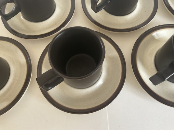 Image 1 of 6 tazze e piattini vintage, Doverstore Staffordshire, Inghilterra