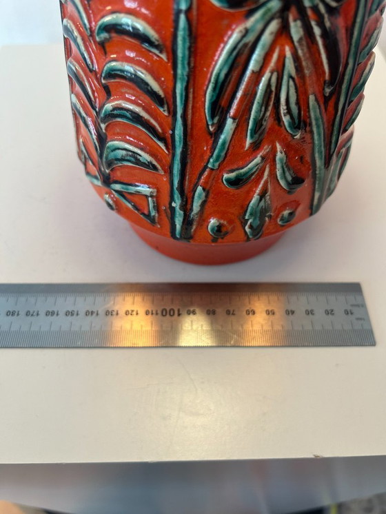 Image 1 of Lampe de table d'ambiance fabriquée à partir d'un vase en céramique Übelacker recyclé