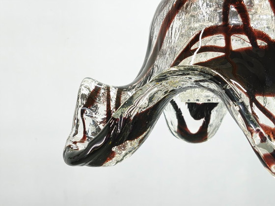 Image 1 of Een paar hanglampen van Murano-glas, Italië, jaren 1960.