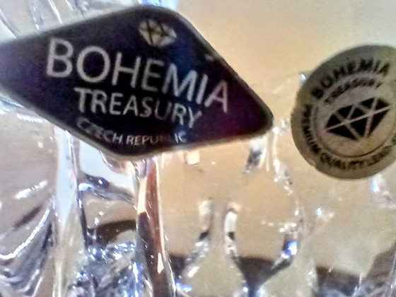 Bohemia Treasury Crystal Sculptural Vase - H 30 cm (photo 2 of 6)