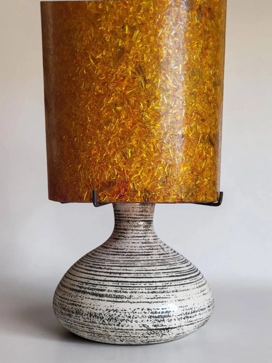 Ceramic lamp Accolay, France, 1970s – Table lamps, Porcelain (photo 2 of 10)