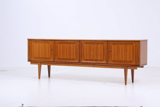 Image 1 of Vintage dressoir 60s Mid Century TV-meubel met laden retro houten opbergruimte #04-22