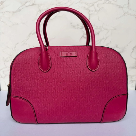 Bolso satchel Gucci Diamanté de piel rosa – Bolsos de hombro (photo 2 of 23)