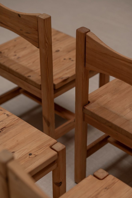 Image 1 of Set di sedie da pranzo minimaliste di Ilmari Tapiovaara