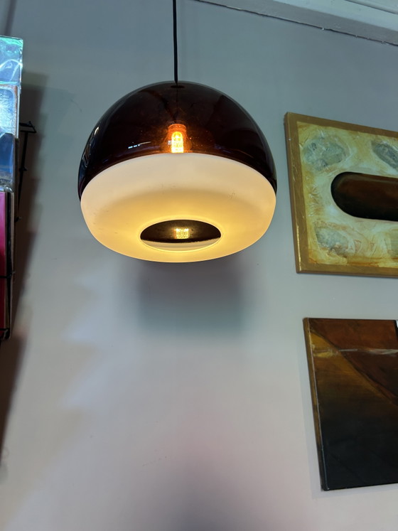 Vintage Space Age Pendant – Lighting, Glass, Plastic (photo 5 of 7)