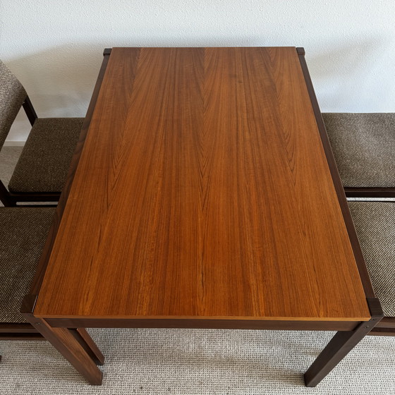 Image 1 of Extendable '60S Mcm Dining Table Cees Braakman For Pastoe