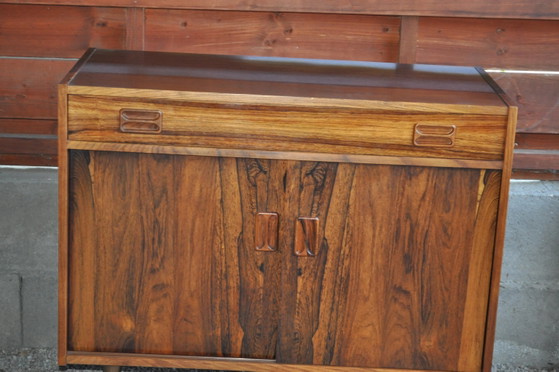 Danish Rosewood Chest of Drawers, 1960s Restored – Scandinavian (photo 3 of 8)