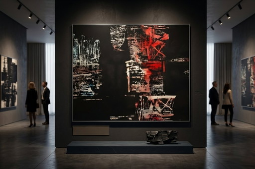 Tempera on large canvas