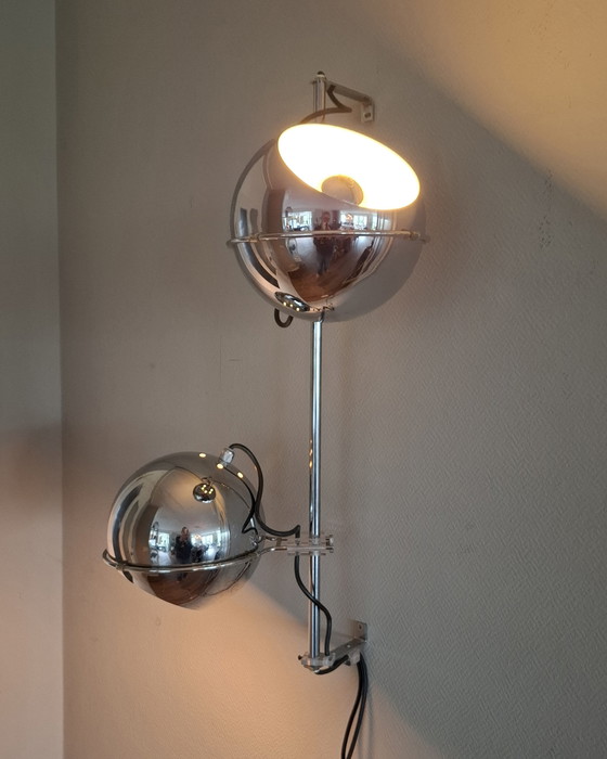 Image 1 of Chromen Gepo Wandlamp 