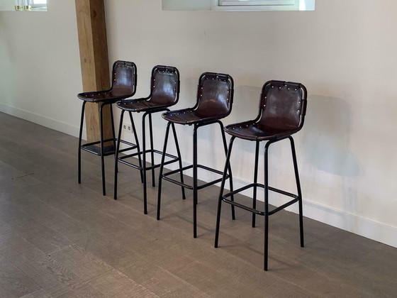 Image 1 of Sgabelli da bar dal design vintage Charlotte Perriand les Arcs
