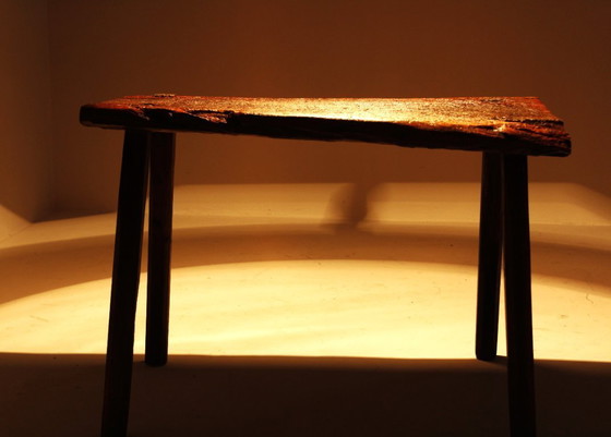 Image 1 of Mesa de trabajo primitiva del siglo XIX