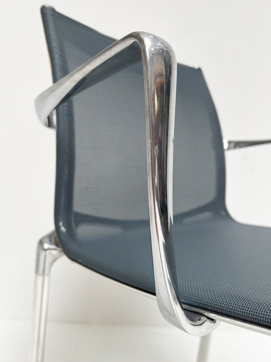 Image 1 of Set of 6 Big Frame 44 chairs by Alberto Meda for Alias, after 2000